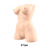 Телесный мастурбатор-торс Jessica B - Naked Factory - в Ачинске купить с доставкой