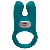 Зеленое эрекционное виброкольцо Nos - Fun Factory - в Ачинске купить с доставкой