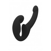 Черный безремневой страпон Share Lite - Fun Factory - купить с доставкой в Ачинске