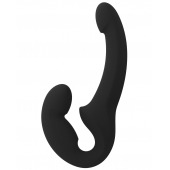 Черный безремневой страпон Share Lite - Fun Factory - купить с доставкой в Ачинске