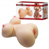 Телесный мастурбатор-торс Fiona - Baile - в Ачинске купить с доставкой