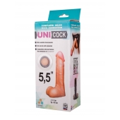 Фаллическая насадка Харнесс UNICOCK 5,5  - 17 см. - LOVETOY (А-Полимер) - купить с доставкой в Ачинске