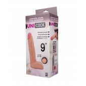 Фаллическая насадка Харнесс UNICOCK 9  - 24 см. - LOVETOY (А-Полимер) - купить с доставкой в Ачинске