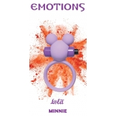 Сиреневое эрекционное виброколечко Emotions Minnie - Lola Games - в Ачинске купить с доставкой