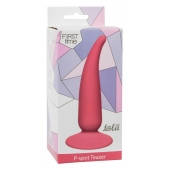 Розовая анальная пробка P-spot Teazer Pink - 12,2 см. - Lola Games - в Ачинске купить с доставкой