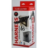 Насадка-фаллоимитатор на кожаных трусиках Harness Ultra Realistic 6,5  - 18,5 см. - LOVETOY (А-Полимер) - купить с доставкой в Ачинске