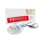Супер тонкие презервативы Sagami Original 0.01 - 5 шт. - Sagami - купить с доставкой в Ачинске