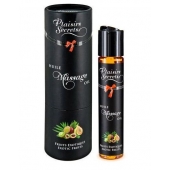 Массажное масло с ароматом экзотических фруктов Huile de Massage Gourmande Fruits Exotiques - 59 мл. - Plaisir Secret - купить с доставкой в Ачинске