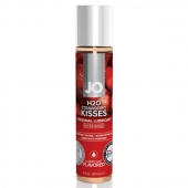 Смазка с ароматом клубники JO Flavored Strawberry Kiss - 30 мл. - System JO - купить с доставкой в Ачинске