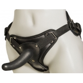 Женский страпон с вагинальной пробкой Woman Strap - 12 см. - LOVETOY (А-Полимер) - купить с доставкой в Ачинске