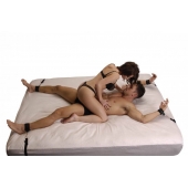Бондаж для фиксации на кровати Frisky Bedroom Restraint Kit - XR Brands - купить с доставкой в Ачинске