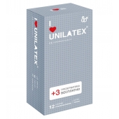 Презервативы с точками Unilatex Dotted - 12 шт. + 3 шт. в подарок - Unilatex - купить с доставкой в Ачинске