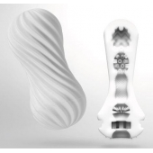 Мастурбатор FLEX Silky White с мягким рельефом - Tenga - в Ачинске купить с доставкой