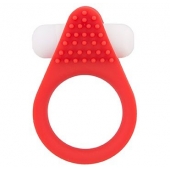 Красное эрекционное кольцо LIT-UP SILICONE STIMU RING 1 RED - Dream Toys - в Ачинске купить с доставкой