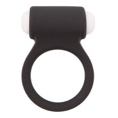 Чёрное эрекционное виброкольцо LIT-UP SILICONE STIMU RING 3 BLACK - Dream Toys - в Ачинске купить с доставкой