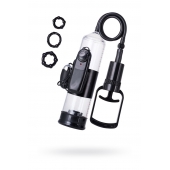 Вакуумная помпа A-toys с вибропулей и эрекционными кольцами - A-toys - в Ачинске купить с доставкой