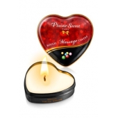 Массажная свеча с ароматом бубль-гума Bougie Massage Candle - 35 мл. - Plaisir Secret - купить с доставкой в Ачинске