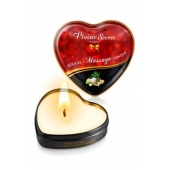 Массажная свеча с ароматом экзотических фруктов Bougie Massage Candle - 35 мл. - Plaisir Secret - купить с доставкой в Ачинске