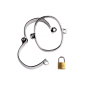Металлические наручники на замке - ToyFa - купить с доставкой в Ачинске