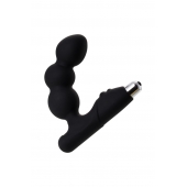 Чёрный вибростимулятор простаты Erotist - Erotist Adult Toys - в Ачинске купить с доставкой