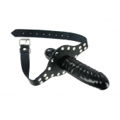 Кляп с фаллосом Ride Me Mouth Gag - XR Brands - купить с доставкой в Ачинске