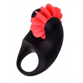 Чёрно-красное эрекционное виброкольцо Erotist - Erotist Adult Toys - в Ачинске купить с доставкой