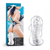 Прозрачный мастурбатор M for Men Hand Tool - Blush Novelties - в Ачинске купить с доставкой