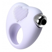 Белое виброкольцо для продления полового акта JOS MOYS - JOS - в Ачинске купить с доставкой