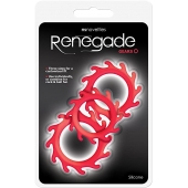 Набор из 3 красных эрекционных колец Renegade Gears - NS Novelties - в Ачинске купить с доставкой