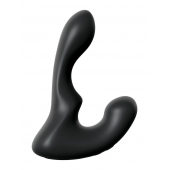 Черный анальный вибростимулятор P-Spot Milker - 14 см. - Pipedream - в Ачинске купить с доставкой