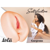 Мастурбатор с 2 тоннелями Satisfaction Gorgeous - Lola Games - в Ачинске купить с доставкой