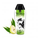 Интимный гель TOKO Pear   Exotic Green Tea с ароматом груши и зеленого чая - 165 мл. - Shunga - купить с доставкой в Ачинске