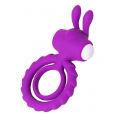 Фиолетовое эрекционное кольцо на пенис JOS  GOOD BUNNY - JOS - в Ачинске купить с доставкой