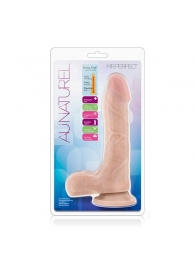 Телесный фаллоимитатор Mister Perfect - 21,6 см. - Blush Novelties