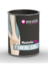 Компактный мастурбатор MasturbaTIN Swirl Girl - MyStim - в Ачинске купить с доставкой