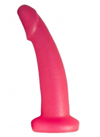 Розовый плаг-массажёр для простаты - 13,5 см. - LOVETOY (А-Полимер) - в Ачинске купить с доставкой