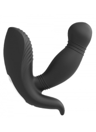 Черный вибромассажер простаты PROSTATE HERO - Dream Toys - в Ачинске купить с доставкой