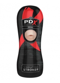 Мастурбатор-ротик Vibrating Oral Stroker - Pipedream - в Ачинске купить с доставкой