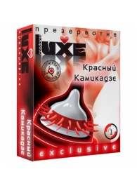 Презерватив LUXE  Exclusive   Красный Камикадзе  - 1 шт. - Luxe - купить с доставкой в Ачинске