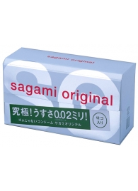 Ультратонкие презервативы Sagami Original - 12 шт. - Sagami - купить с доставкой в Ачинске