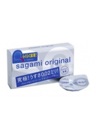 Ультратонкие презервативы Sagami Original QUICK - 6 шт. - Sagami - купить с доставкой в Ачинске