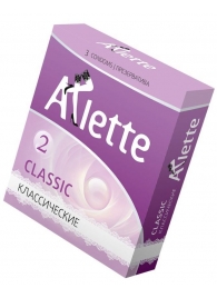 Классические презервативы Arlette Classic - 3 шт. - Arlette - купить с доставкой в Ачинске