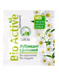 Пробник лубриканта на водной основе Bio Active - 3 гр. - Биоритм - купить с доставкой в Ачинске