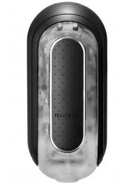 Черный мастурбатор Flip Zero с вибрацией - Tenga - в Ачинске купить с доставкой