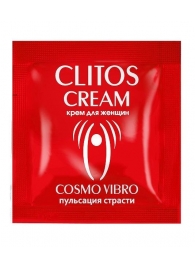 Пробник возбуждающего крема для женщин Clitos Cream - 1,5 гр. - Биоритм - купить с доставкой в Ачинске