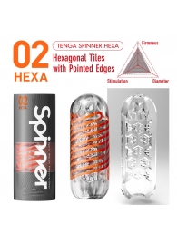 Мастурбатор SPINNER Hexa - Tenga - в Ачинске купить с доставкой