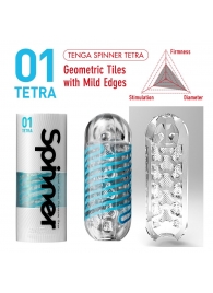 Мастурбатор SPINNER Tetra - Tenga - в Ачинске купить с доставкой