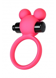 Розовое виброкольцо на пенис A-Toys - A-toys - в Ачинске купить с доставкой