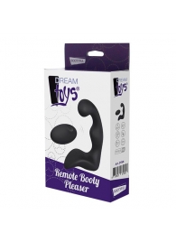 Черный вибромассажер простаты REMOTE BOOTY PLEASER - Dream Toys - в Ачинске купить с доставкой