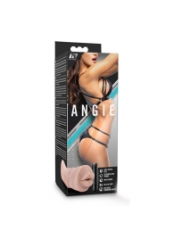 Телесный мастурбатор-ротик Angie - Blush Novelties - в Ачинске купить с доставкой